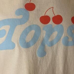 Tops Cherry Graphic T Retro y2k